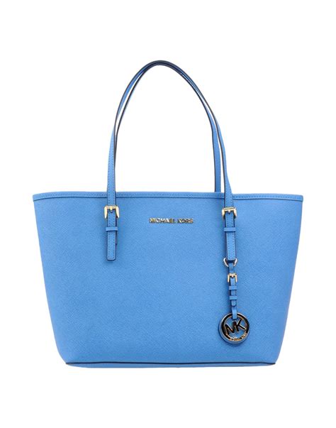 michael kors blue handbags